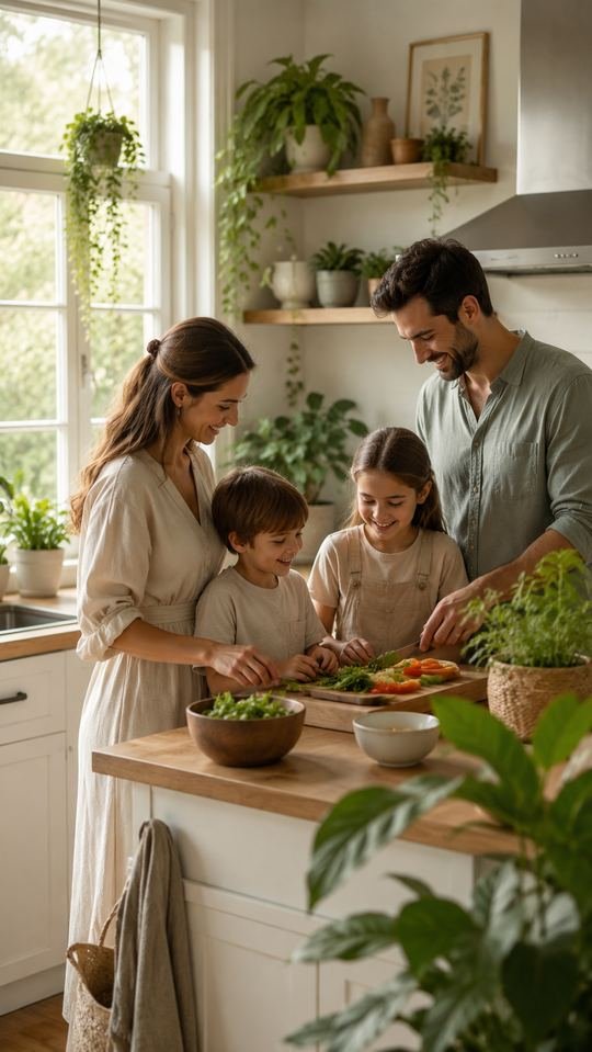 Cocina con vida